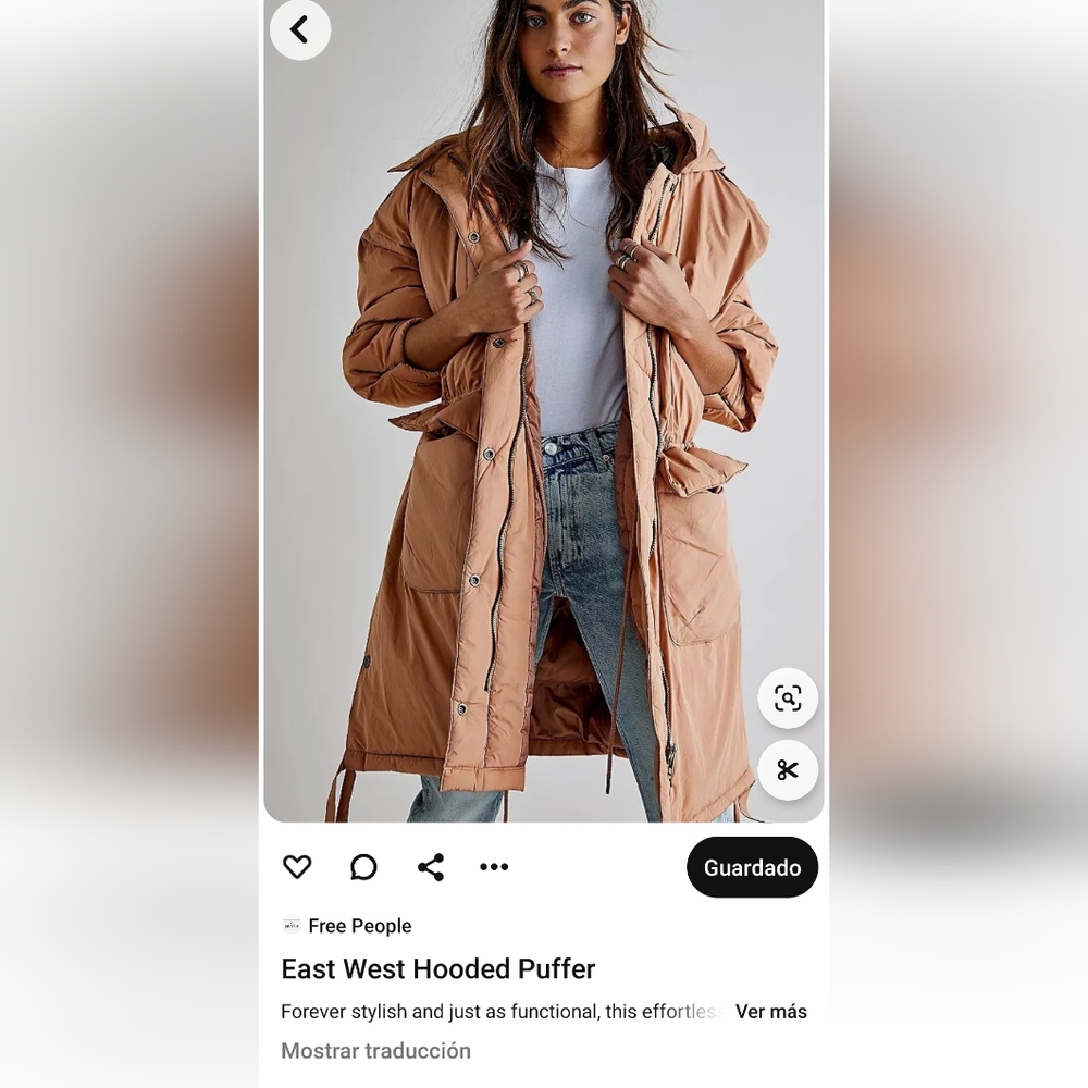 ISO East West Hooded Puffer.